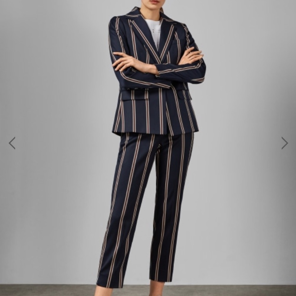 Ted Baker HARYEE Red,white,blue striped blazer